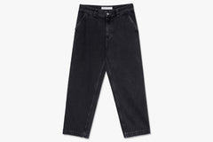 '44! DENIM PANTS - Silver Black