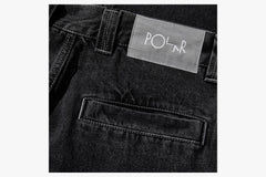 '44! DENIM PANTS - Silver Black