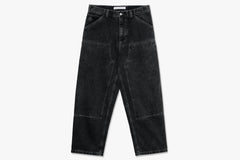 BIG BOY WORK PANTS | KNEE - Silver Black SP24