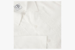 BOWLING SHIRT | DOUBLE P - Cloud White