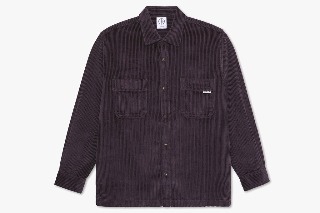 CORD SHIRT - Dark Violet WIN23