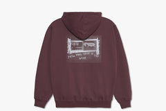 DAVE HOODIE | BEAUTIFUL HORSES - Plum WIN23