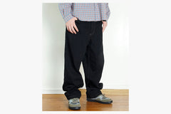 BIG BOY PANTS - Black/ Dark Olive FA25