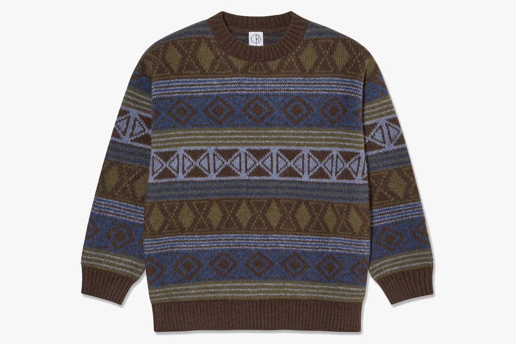 GEORGE SWEATER - Green Mix