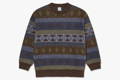 GEORGE SWEATER - Green Mix