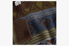 GEORGE SWEATER - Green Mix