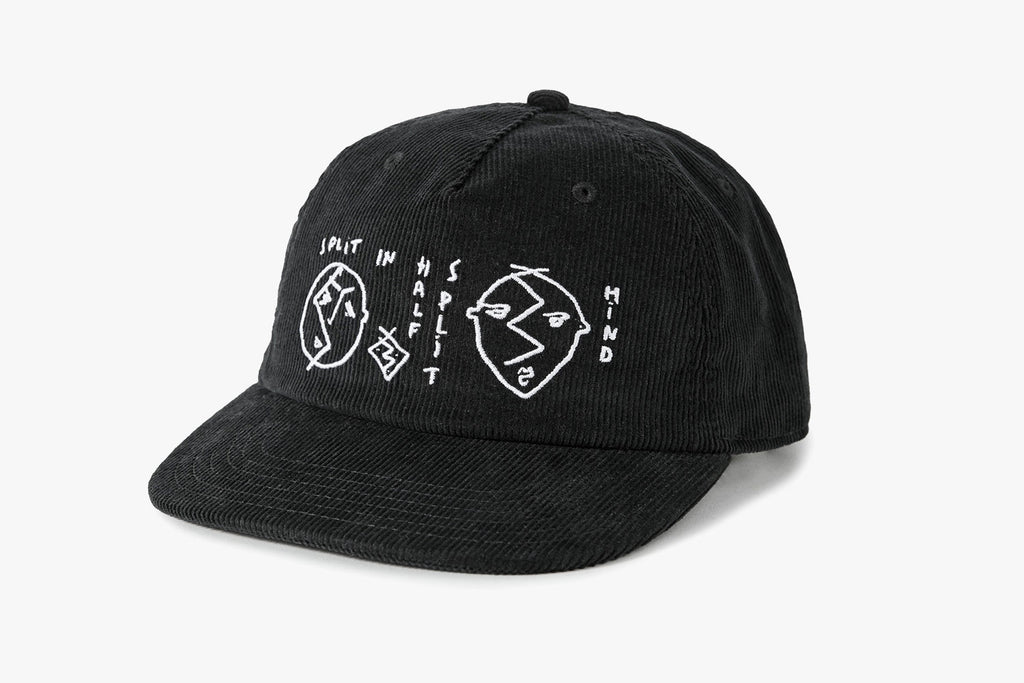 JAMES CAP | SPLIT IN HALF - Black