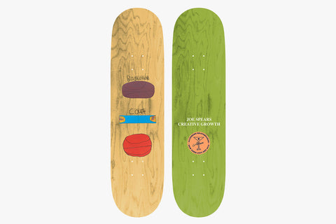 ALLTIMERS x CREATIVE GROWTH / JOE SPEARS DECK - 8.25" x 31.8"