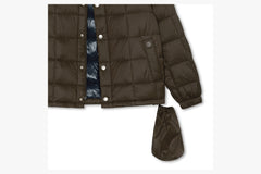 LIGHTWEIGHT PUFFER - Brown FA23