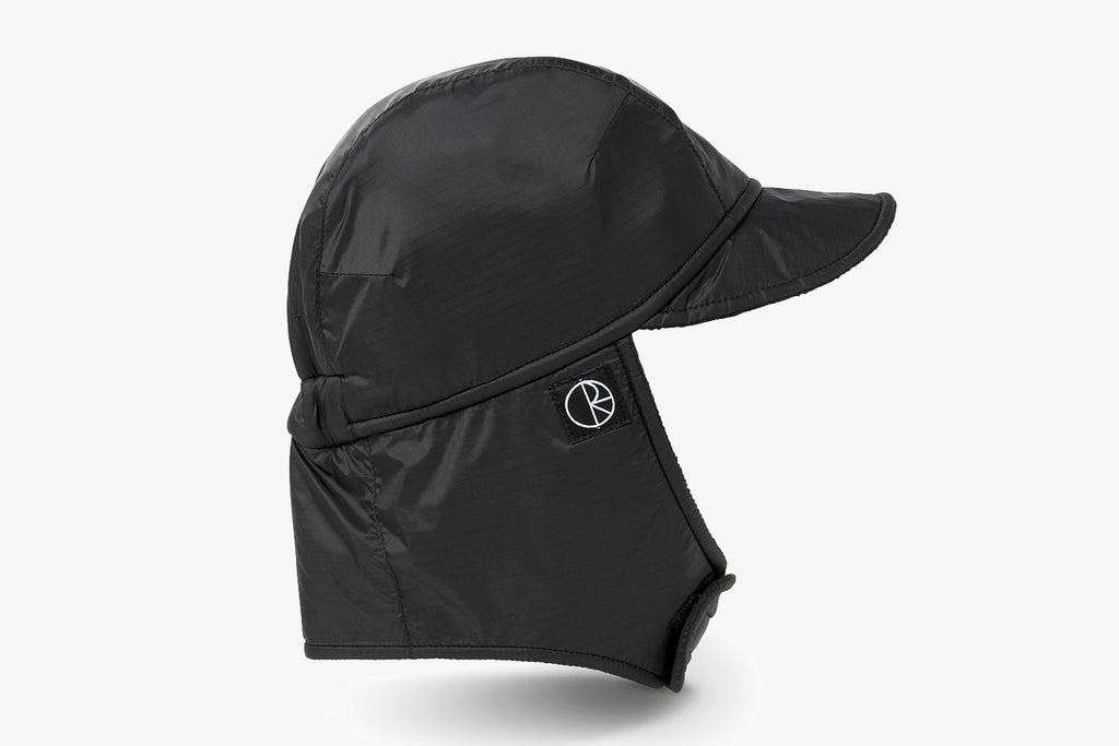 LUKE FLAP CAP | RIPSTOP - Black WIN23