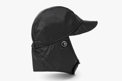 LUKE FLAP CAP | RIPSTOP - Black WIN23
