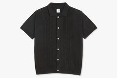 MILES SS CARDIGAN | DOUBLE P - Black