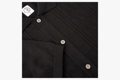 MILES SS CARDIGAN | DOUBLE P - Black