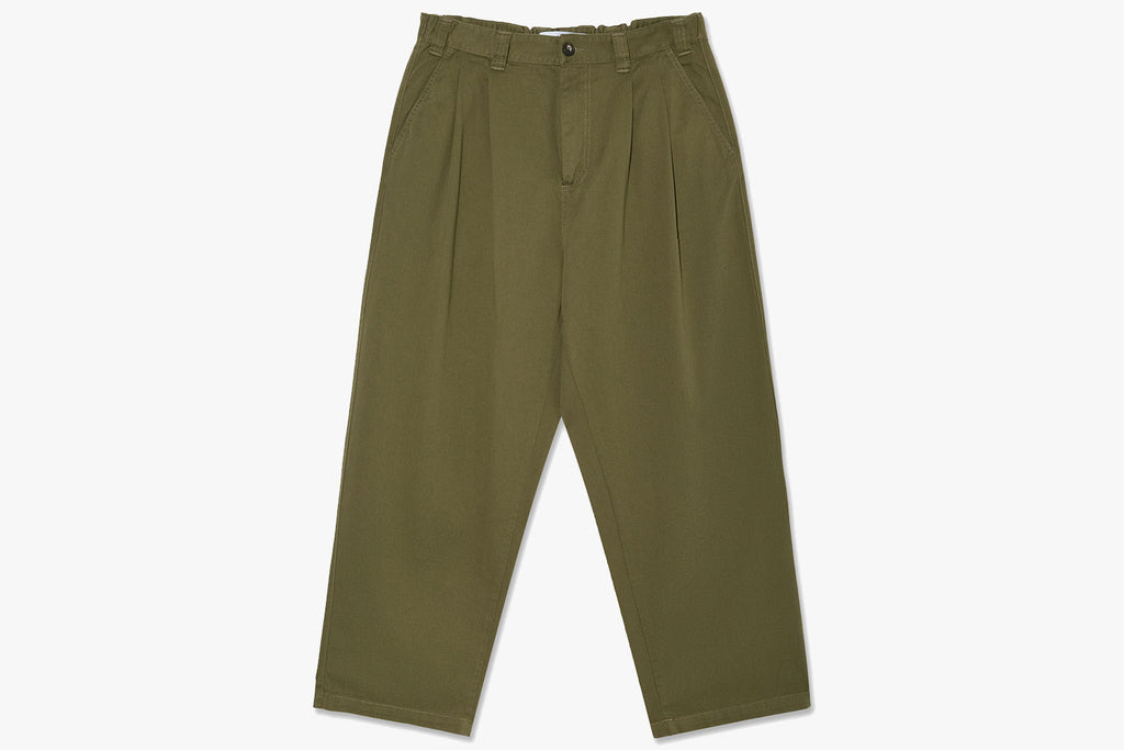 RAILWAY CHINOS - Army Green