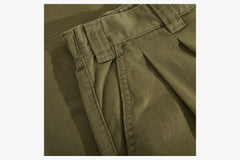 RAILWAY CHINOS - Army Green