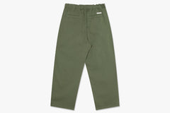 RAILWAY CHINOS - Grey Green