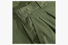 RAILWAY CHINOS - Grey Green