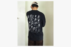 LS TEE | SAD AT TIMES - Black