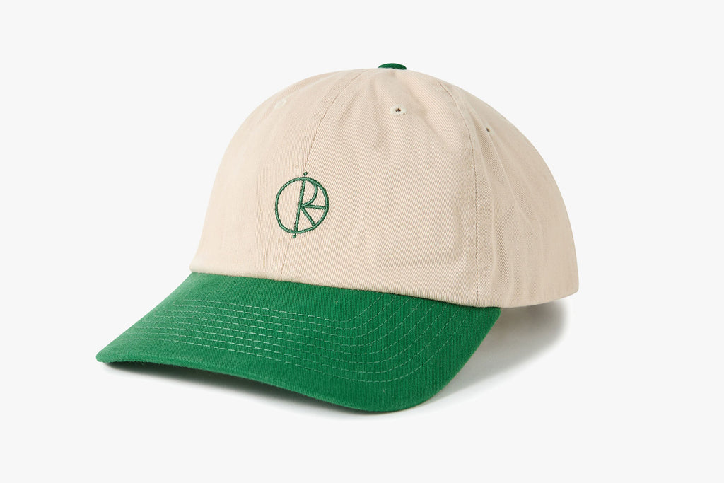 SAI CAP | STROKE LOGO - Ecru/ Green