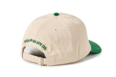 SAI CAP | STROKE LOGO - Ecru/ Green