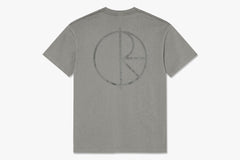CONTRAST TEE | STROKE LOGO - Grey