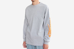 ESTATE PUFFY LONGSLEEVE TEE - Heather Grey