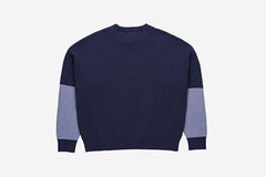 ART KNIT SWEATER - Blue/Blue
