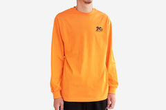 SNACKMAN FLYER LONGSLEEVE TEE - Orange