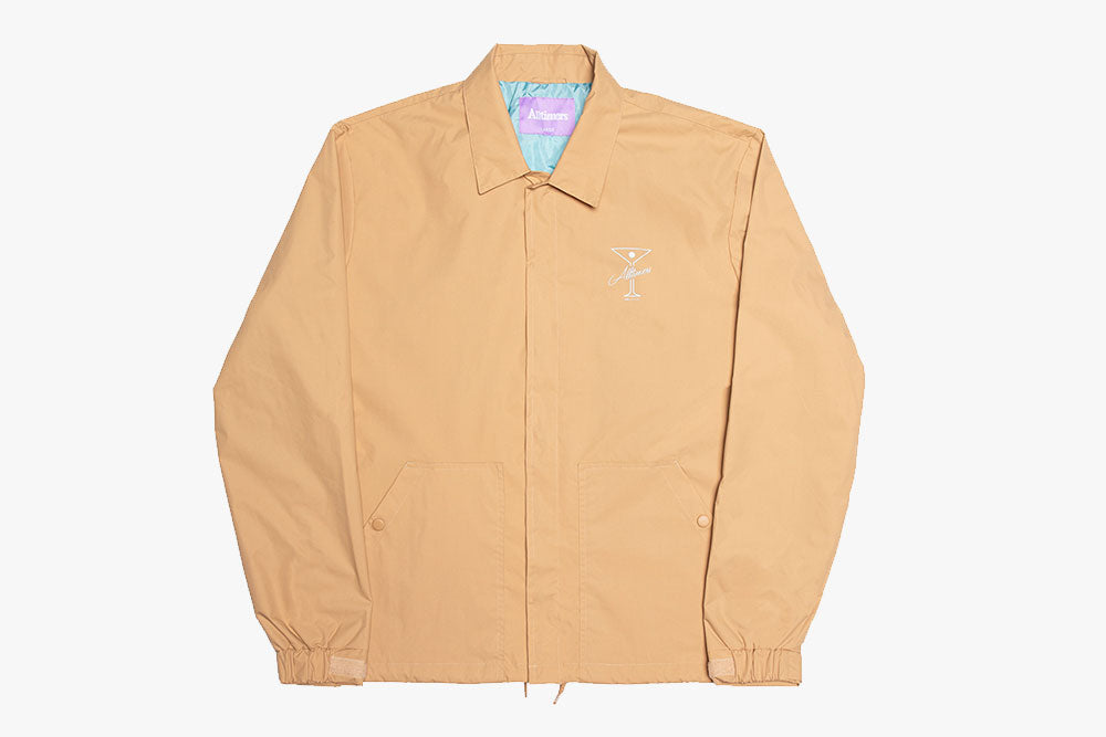 FINESSE COACHES JACKET - Tan