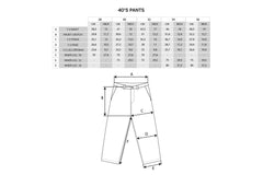 40'S PANTS SAD NOTES - Ivory