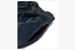 BELTED SIMPLE PANT - Corduroy Faded Navy D5