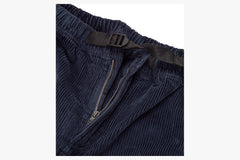 BELTED SIMPLE PANT - Corduroy Faded Navy D5
