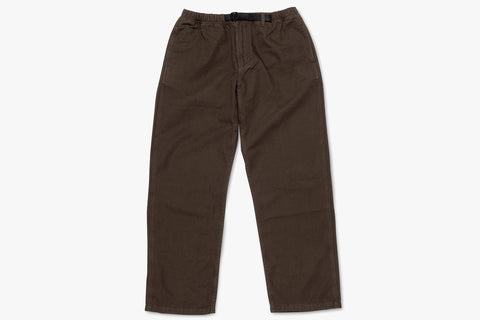 BELTED SIMPLE PANT - Dirty Green D4