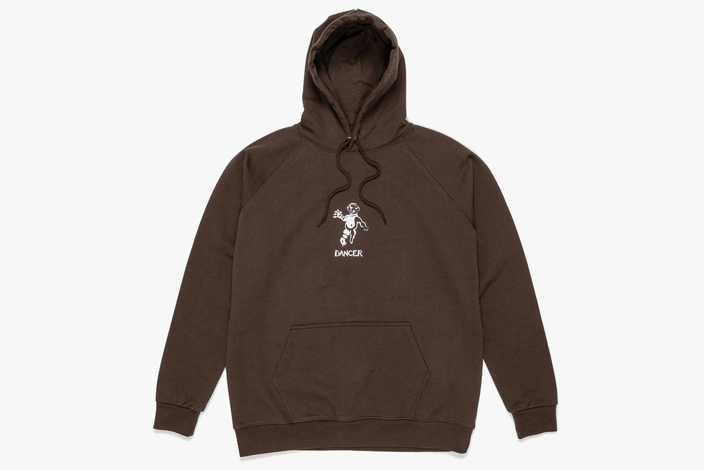 DANCER OG LOGO HOODIE  - Dirty Green D4