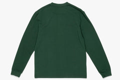 DREAMER LOGO L/S TEE  - Bench Green w/ Sand D5
