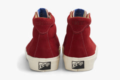 VM001 SUEDE HI - Old Red/White D6