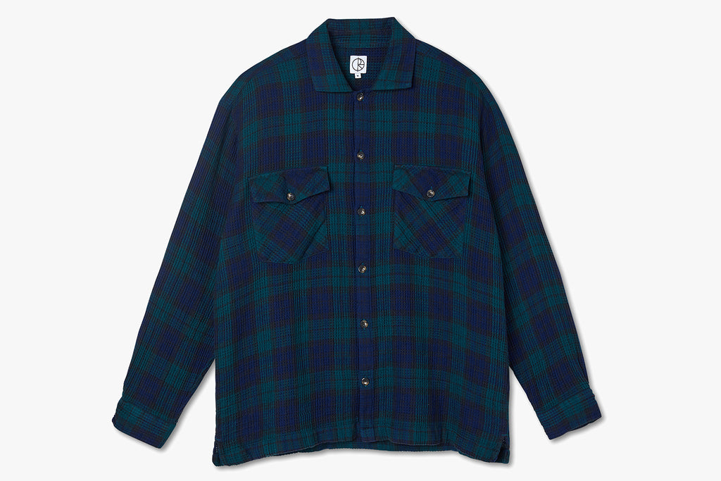 WAFFLE SHIRT - Teal