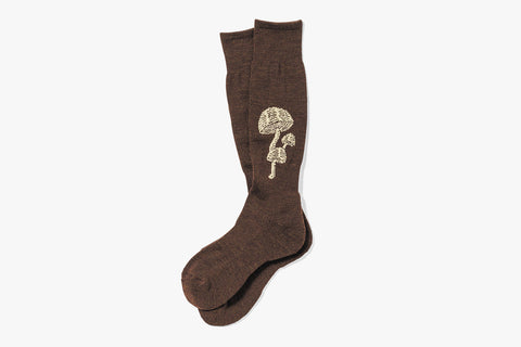 MERINO SOCKS 25/26 - Shroom