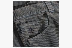 '93! PANTS | OVERDYED CORD - Blueish Grey