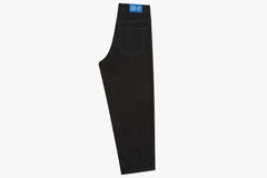 BIG BOY PANTS - Black/ Blue Stitching