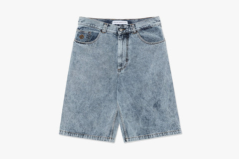 BIG BOY SHORTS - Heavy Washed Blue