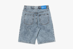 BIG BOY SHORTS - Heavy Washed Blue