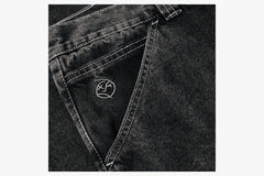 BIG BOY WORK PANTS | KNEE - Silver Black SP24