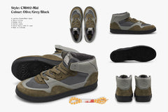 CM002 MID - Olive/ Grey/ Black D20