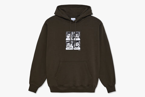 DAVE HOODIE | PUNCH - Brown FA23