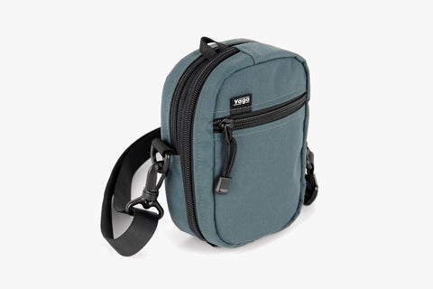 DOUBLE POUCH - Slate Blue
