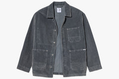 EZRA JACKET | OVERDYED CORD - Blueish Grey