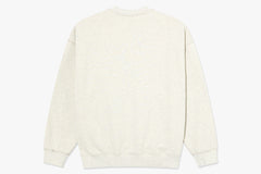 FRANKIE CREWNECK - Ivory Grey Melange