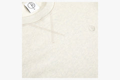 FRANKIE CREWNECK - Ivory Grey Melange