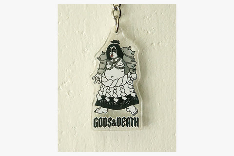 GODS & DEATH KEY CHAIN - KISS